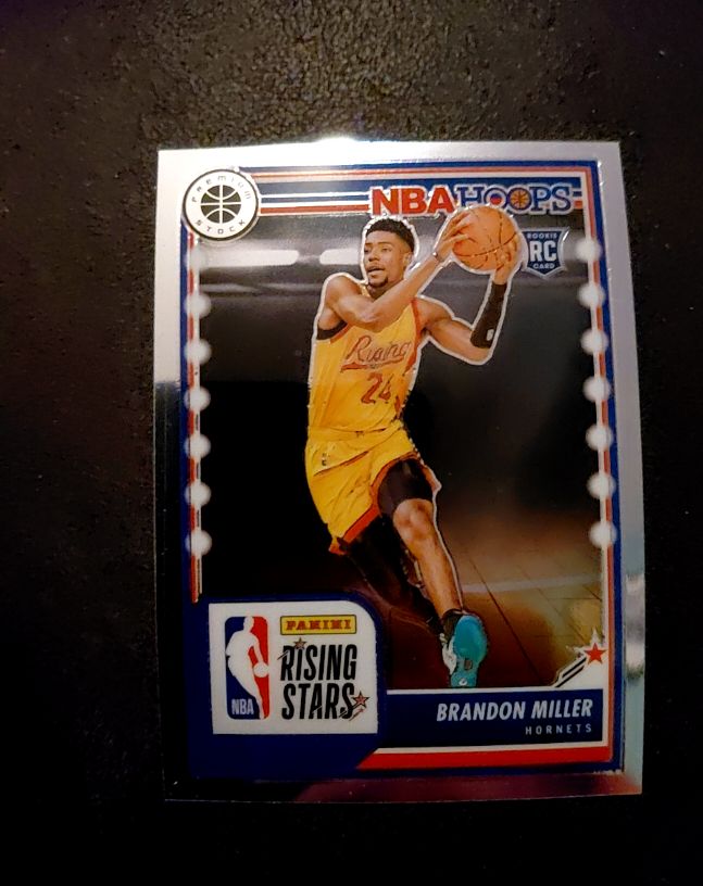 2023-24 Panini NBA Hoops Premium Stock #298 Brandon Miller — front