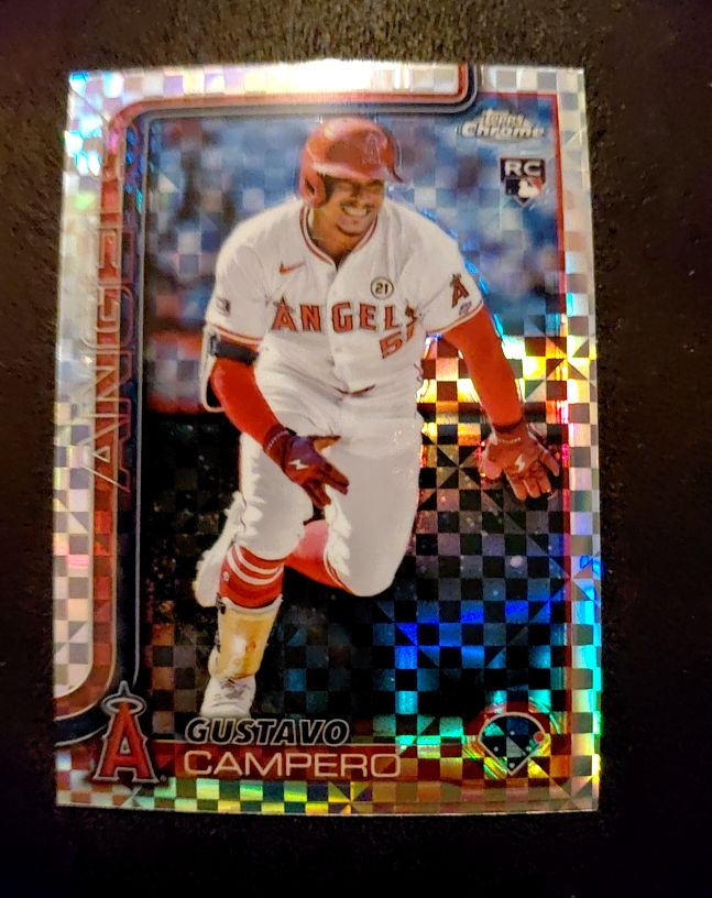 2025 Topps Chrome #63 Gustavo Campero — front