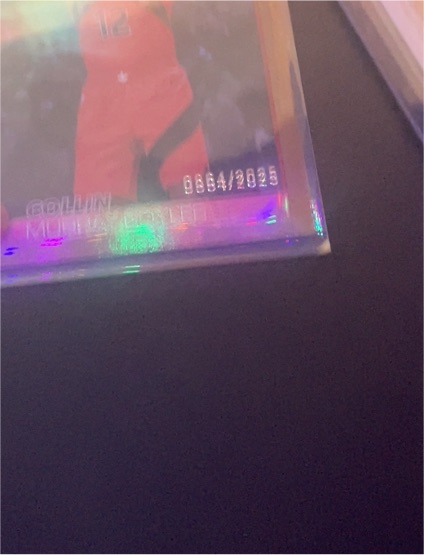 2023 Panini Collin Morikawa #664 — front