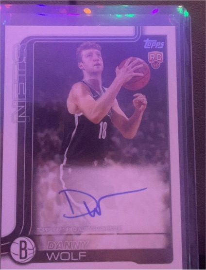 2025-26 Topps #227 Danny Wolf — front