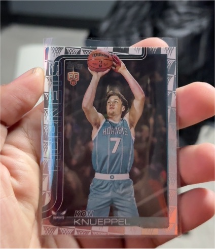 2025-26 Topps #204 Kon Knueppel — front