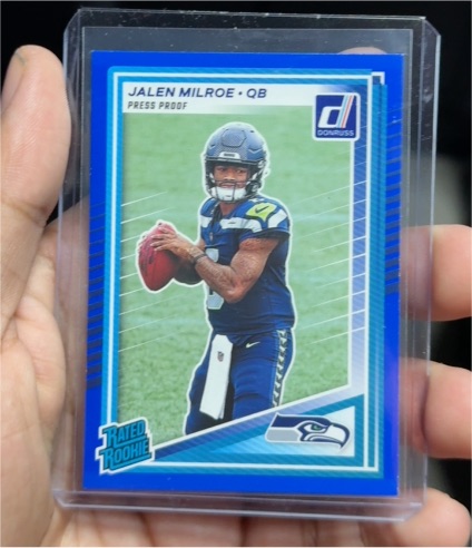 2025 Panini Donruss #307 Jalen Milroe — front