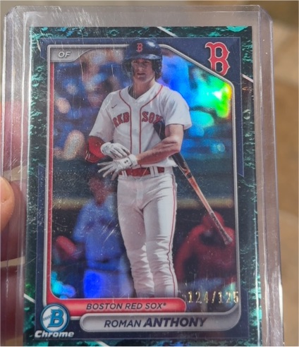 2024 Bowman Chrome Prospects #BCP-22 Roman Anthony — front