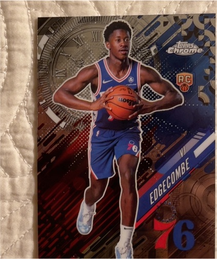 2025-26 Topps Chrome #GT-18 VJ Edgecombe — front