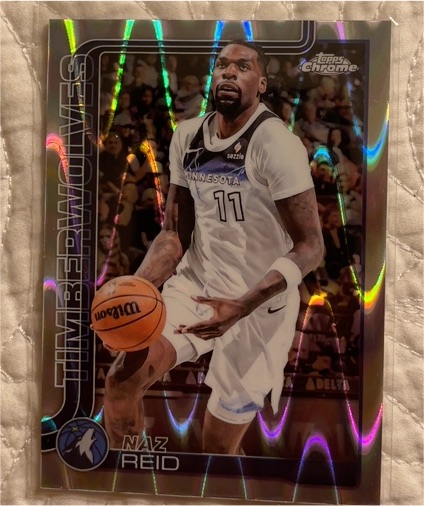 2025-26 Topps Chrome #156 Naz Reid — front