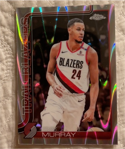 2025-26 Topps Chrome #217 Kris Murray — front