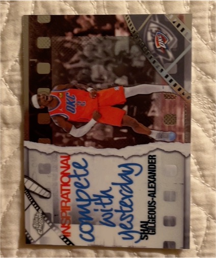 2025-26 Topps Chrome #IP-11 Shai Gilgeous-Alexander Inspirational — front