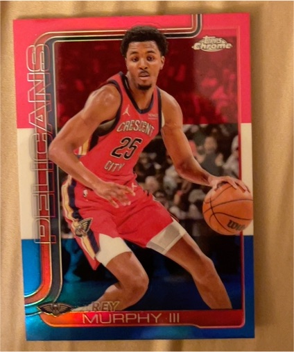 2025-26 Topps Chrome #104 Trey Murphy III — front