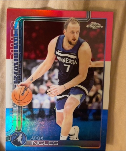 2025-26 Topps Chrome #142 Joe Ingles — front