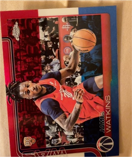 2025-26 Topps Chrome #294 Jamir Watkins — front