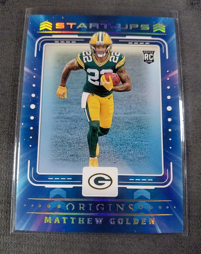 2025 Panini Origins #10 Matthew Golden Start-Ups — front