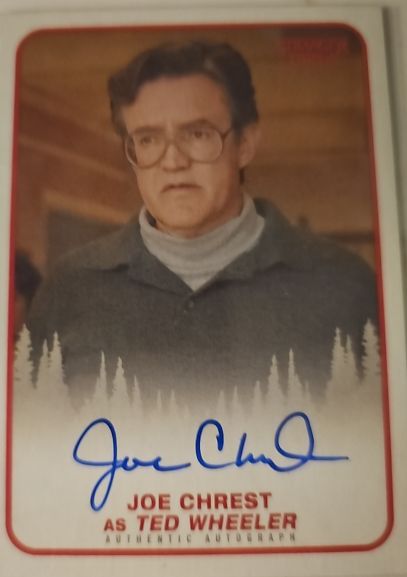 2019 Topps Stranger Things 2 #A-TW Joe Chrest Ted Wheeler — front