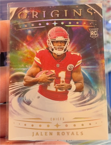 2025 Panini Origins #128 Jalen Royals — front