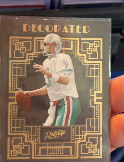 2022 Panini Prestige Decorated #DE-16 Dan Marino — front
