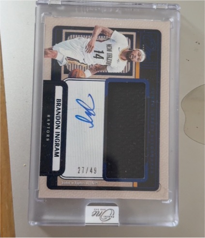2024-25 Panini One and One #27 Brandon Ingram — front