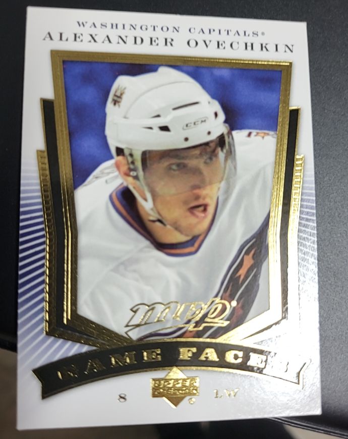 2007-08 Upper Deck MVP Game Faces #GF7 Alexander Ovechkin — front