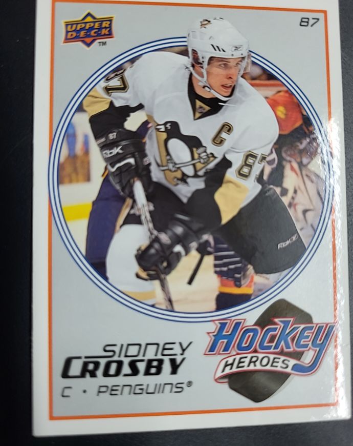 2008-09 Upper Deck Hockey Heroes #HH5 Sidney Crosby — front