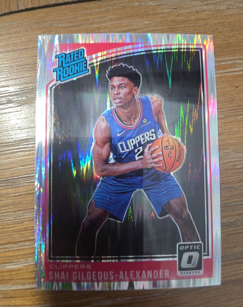2018-19 Panini Donruss Optic #162 Shai Gilgeous-Alexander — front