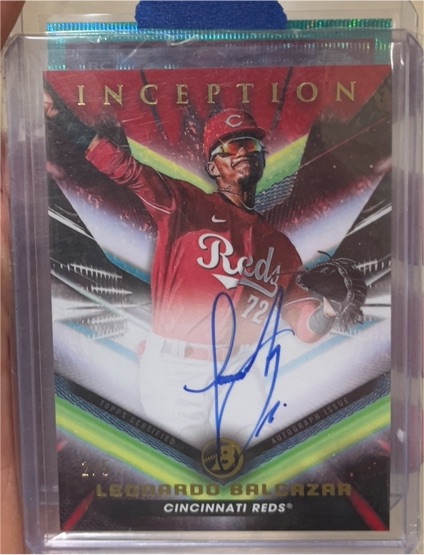 2023 Bowman Inception Autographs #BPA-LB Leonardo Balcazar — front