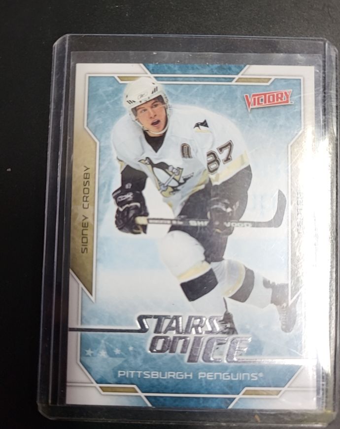 2007-08 Upper Deck Victory Stars on Ice #SI50 Sidney Crosby — front