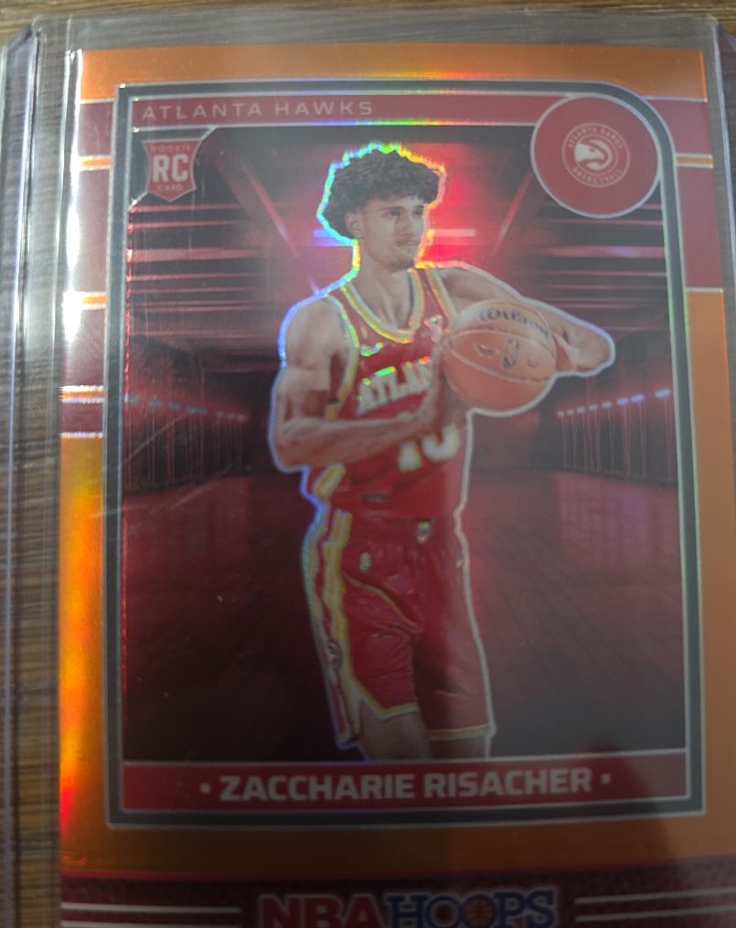 2024-25 Panini NBA Hoops #231 Zaccharie Risacher — front