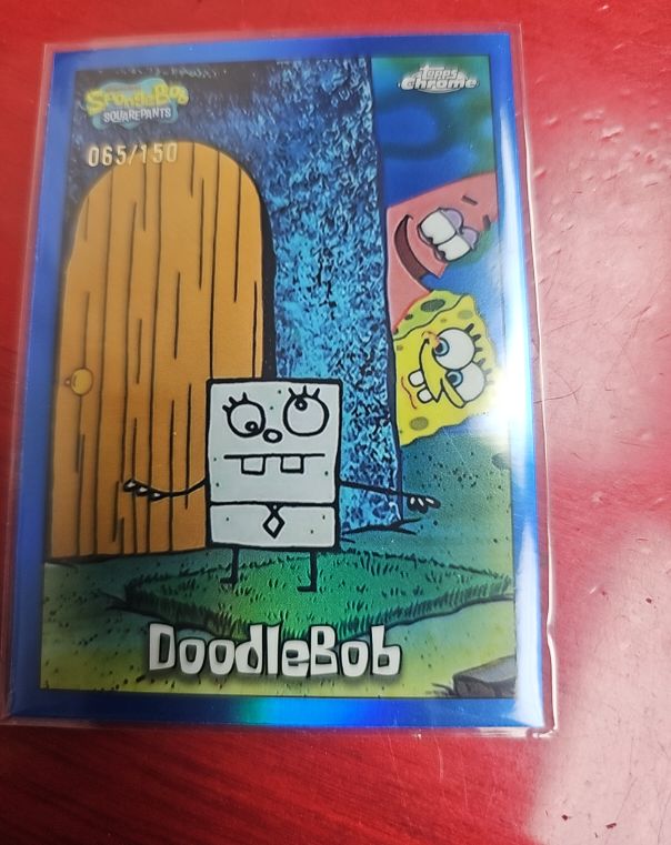 2025 Topps Chrome SpongeBob SquarePants #2 DoodleBob — front