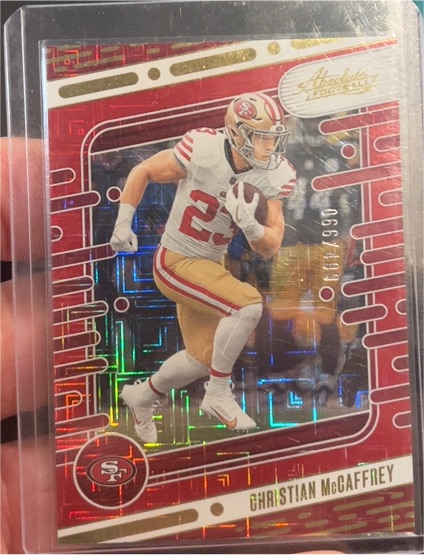 2024 Panini Absolute #91 Christian McCaffrey — front