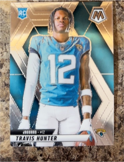 2025 Panini Mosaic #279 Travis Hunter — front