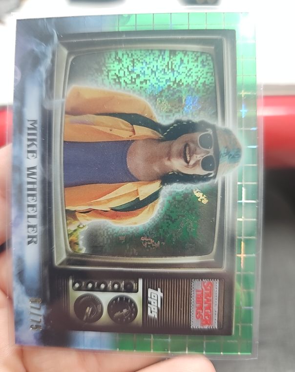 2025 Topps Stranger Things High Tek Static Age Mike Wheeler — front