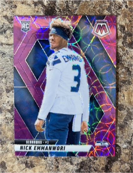 2025 Panini Mosaic #321 Nick Emmanwori RC — front