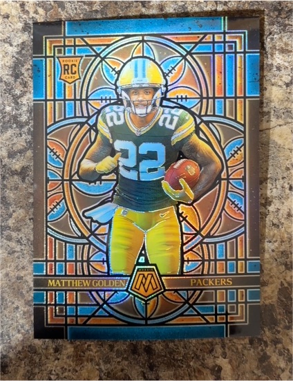 2025 Panini Mosaic #10 Matthew Golden — front