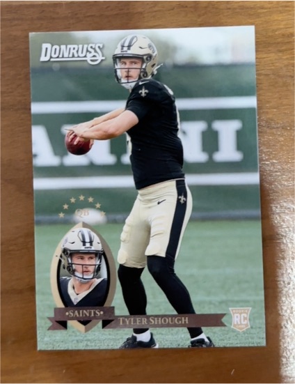 2025 Panini Donruss 1995 Retro #15 Tyler Shough — front