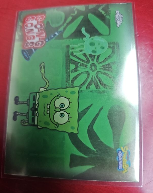2025 Topps Chrome SpongeBob #S-9 The Jellyfish Jam — front