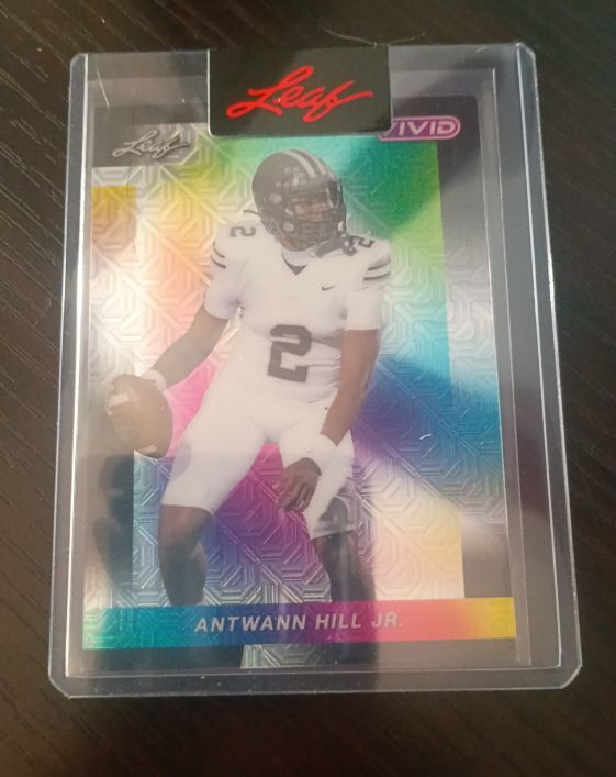 2024 Leaf Vivid # Antwann Hill Jr. — front