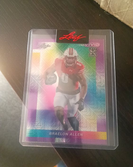 2024 Leaf Vivid #108 Braelon Allen — front