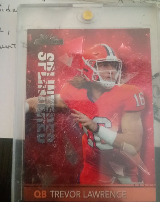 2021 Wild Card Alumination #SP-1 Trevor Lawrence — front
