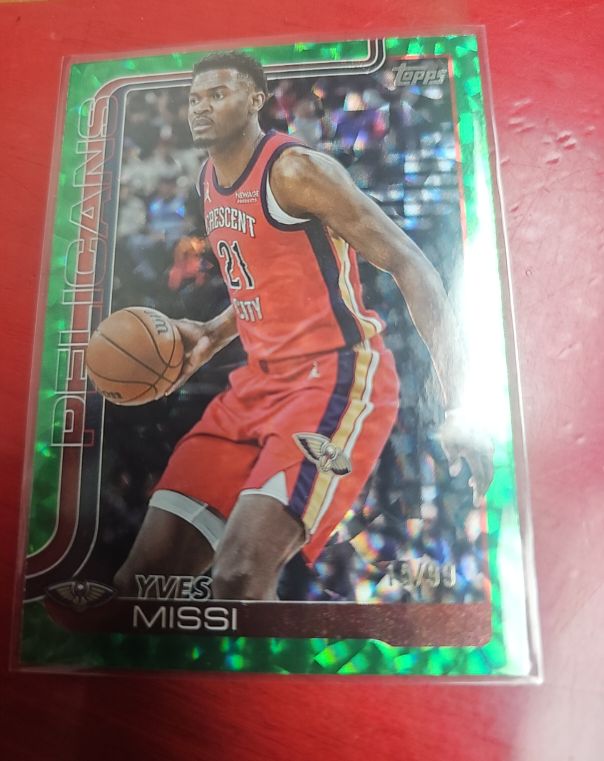 2025-26 Topps #191 Yves Missi — front