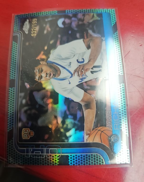 2025-26 Topps Chrome #275 Jase Richardson — front