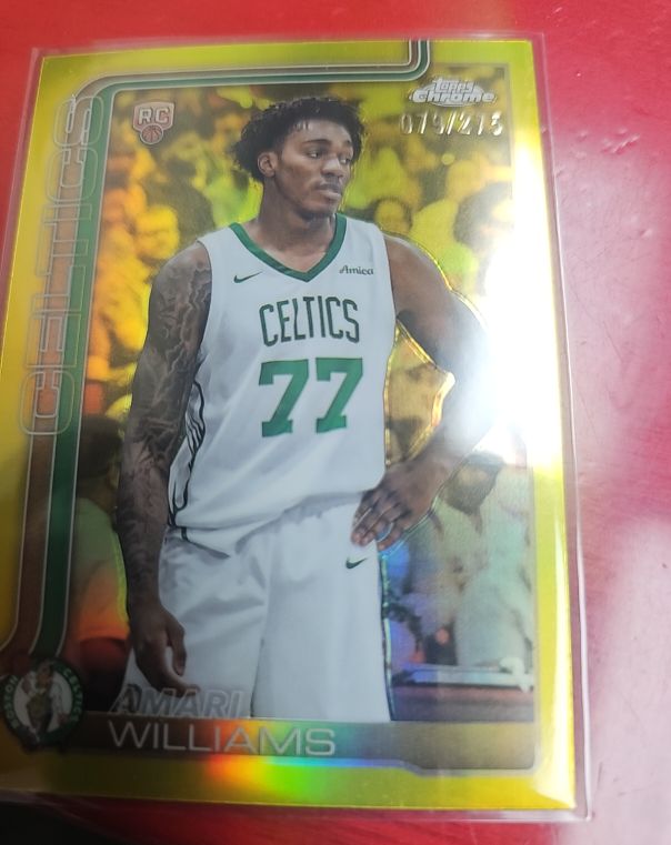 2025-26 Topps Chrome #297 Amari Williams — front