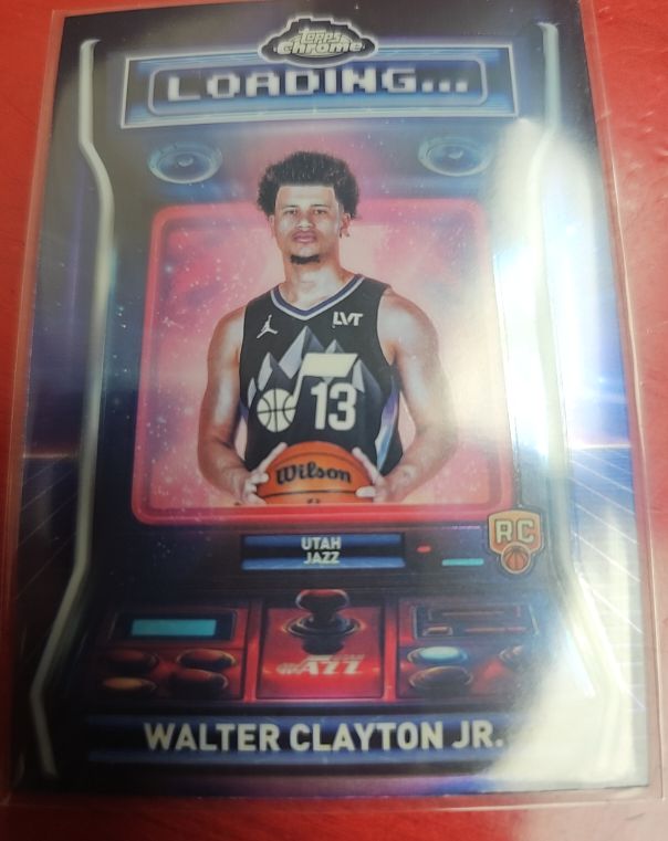 2025-26 Topps Chrome #LD-15 Walter Clayton Jr. Loading — front