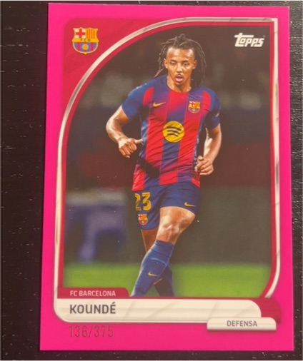 2025 Topps FC Barcelona #136 Jules Koundé — front