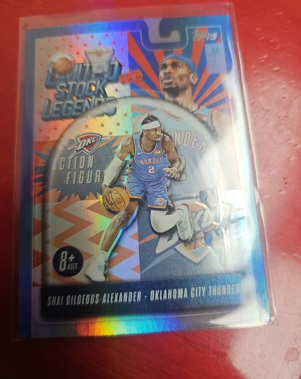 2025-26 Topps Limited Stock Legends #LST-39 Shai Gilgeous-Alexander — front