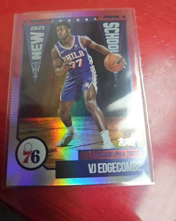 2025-26 Topps New School #NS-3 VJ Edgecombe — front