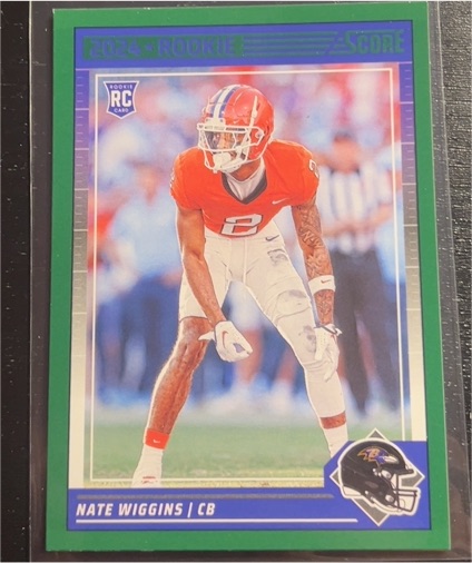 2024 Panini Score #320 Nate Wiggins — front