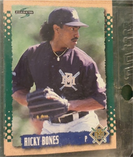 1995 Score #98 Ricky Bones — front