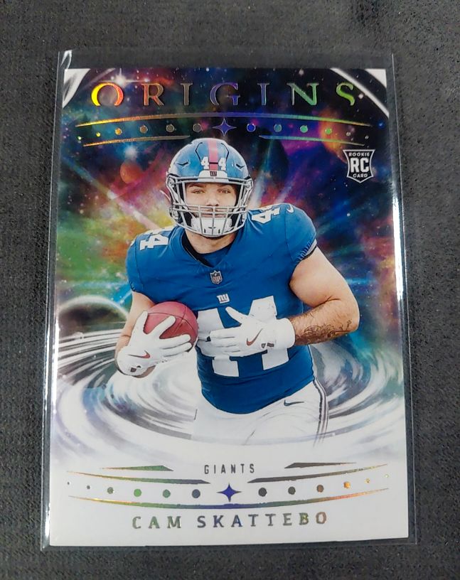 2025 Panini Origins #123 Cam Skattebo — front