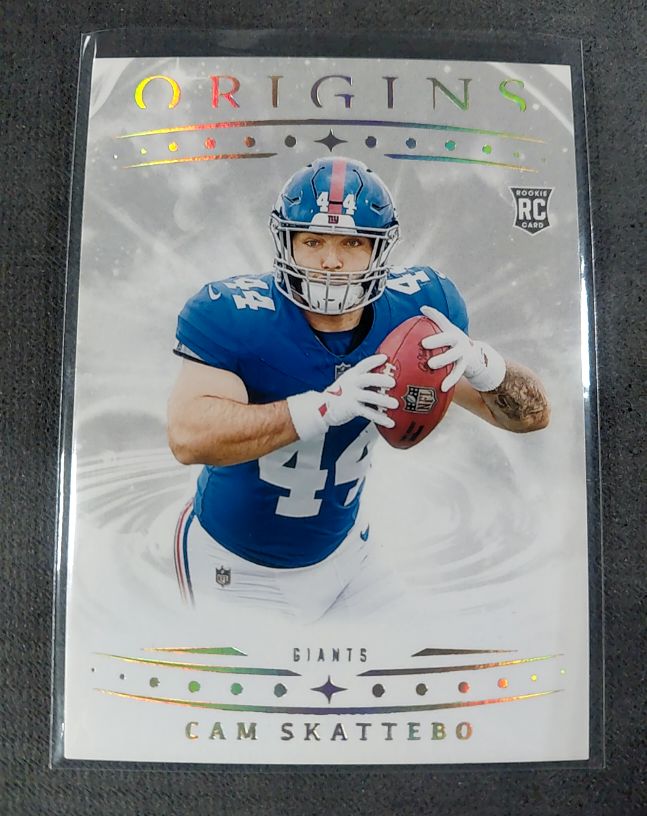 2025 Panini Origins #123 Cam Skattebo — front
