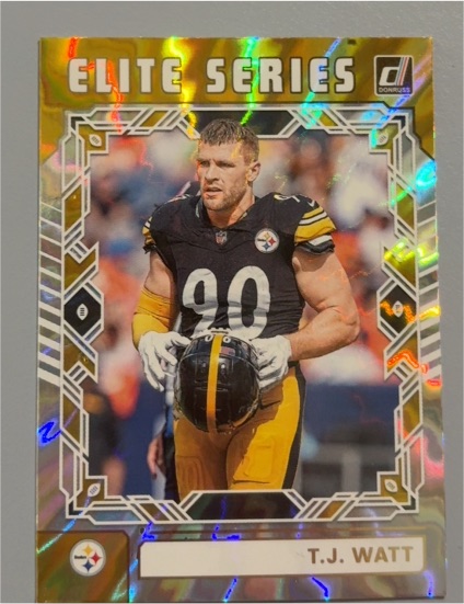 2025 Donruss Elite Series #TES-TWA T.J. Watt — front