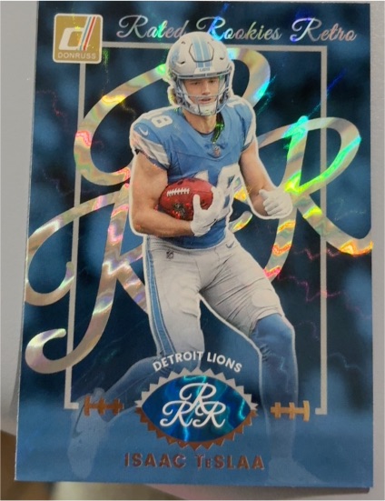 2025 Donruss Rated Rookie Retro #6 Isaac Teslaa — front