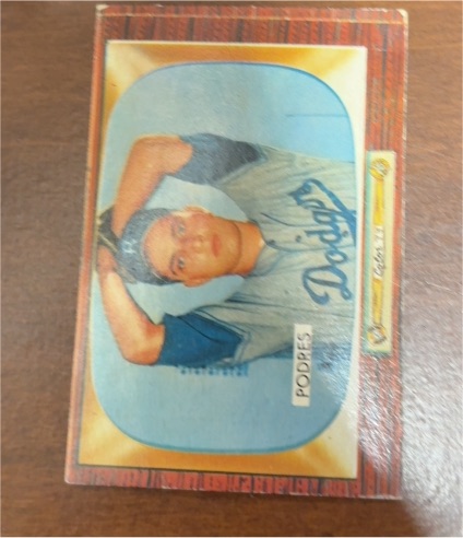1955 Bowman #97 John Podres — front
